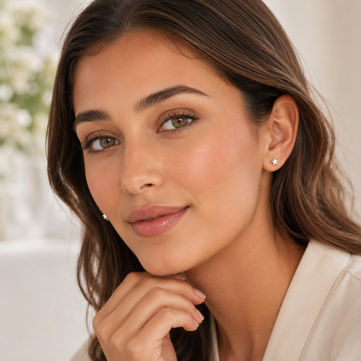 WW DREISEGEL Earring Set lifestyle and detail image