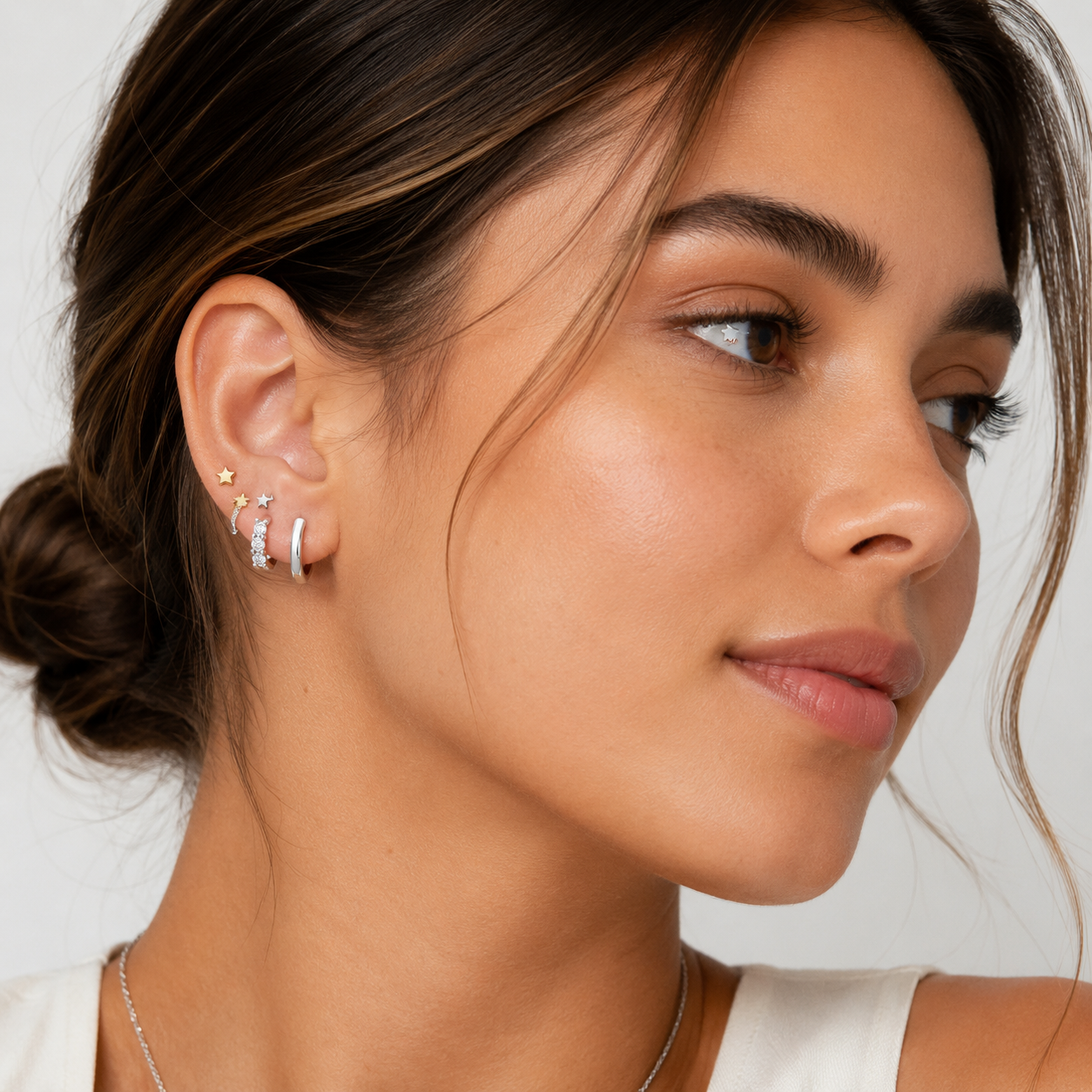 WW DREISEGEL Earring Set lifestyle and detail image