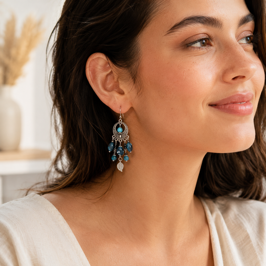 WW DREISEGEL Boho Jewelry Set lifestyle and detail image
