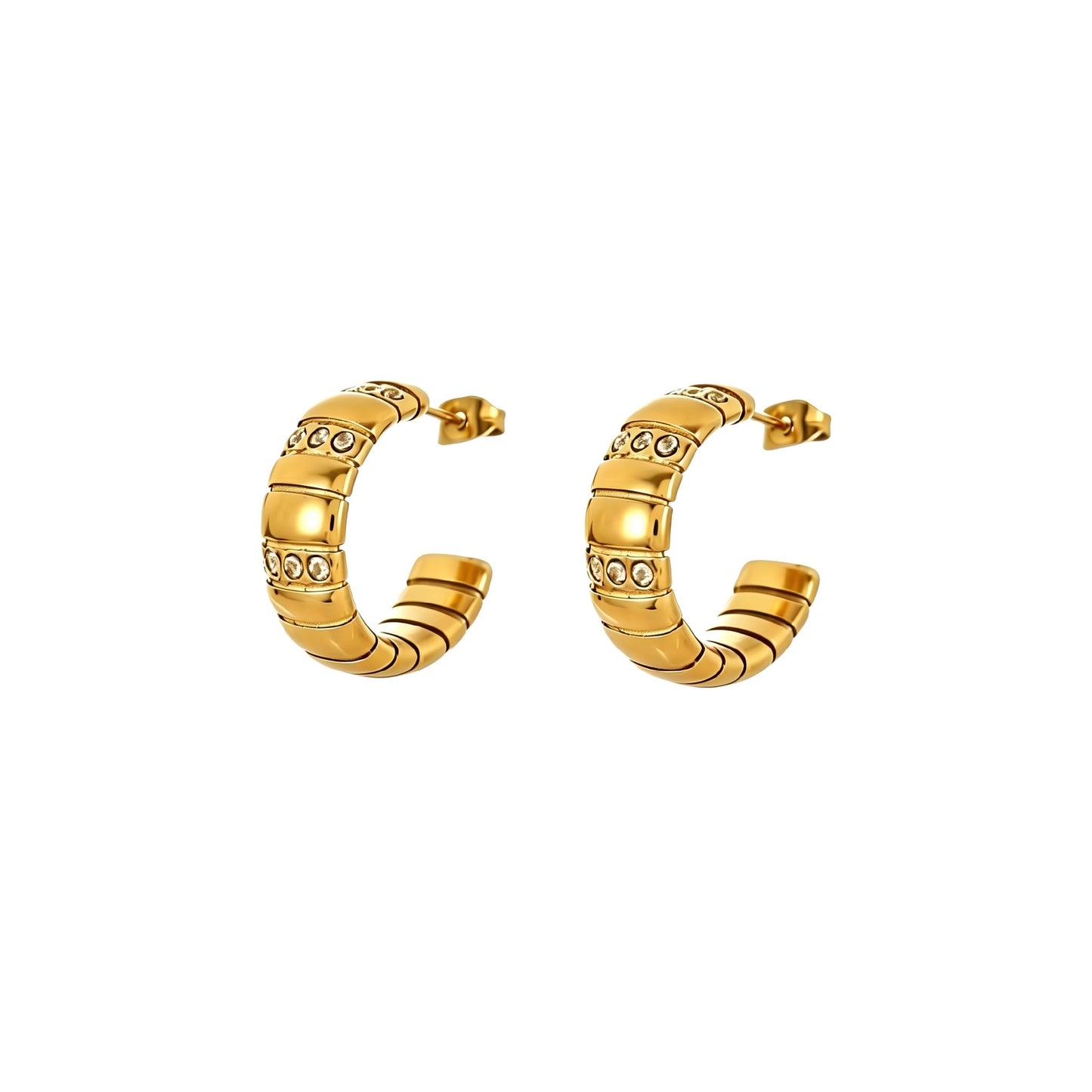 WW DREISEGEL Earrings lifestyle and detail image