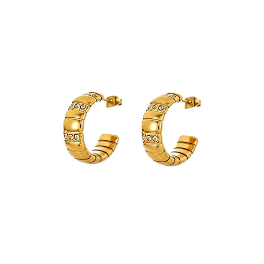 WW DREISEGEL Earrings lifestyle and detail image