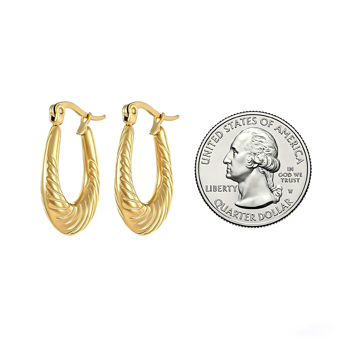 WW DREISEGEL Earrings lifestyle and detail image