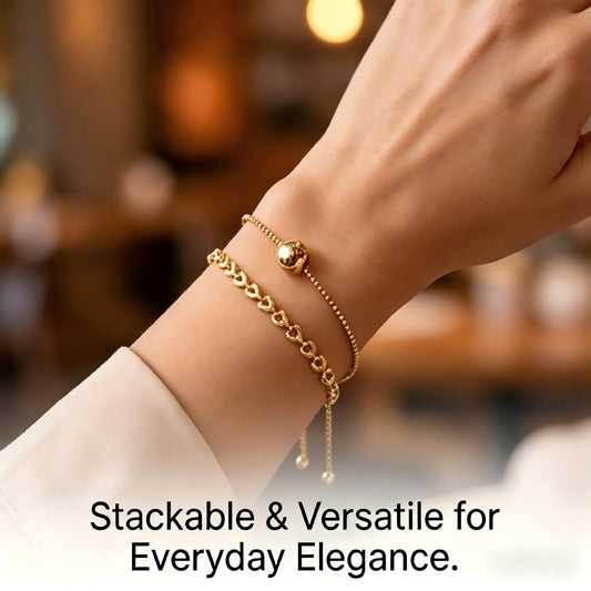 WW DREISEGEL Bracelet Set lifestyle and detail image