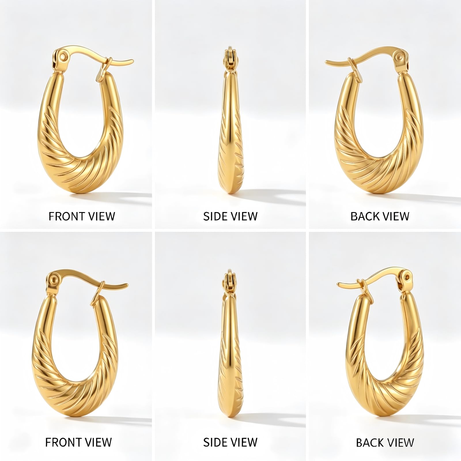 WW DREISEGEL Earrings lifestyle and detail image