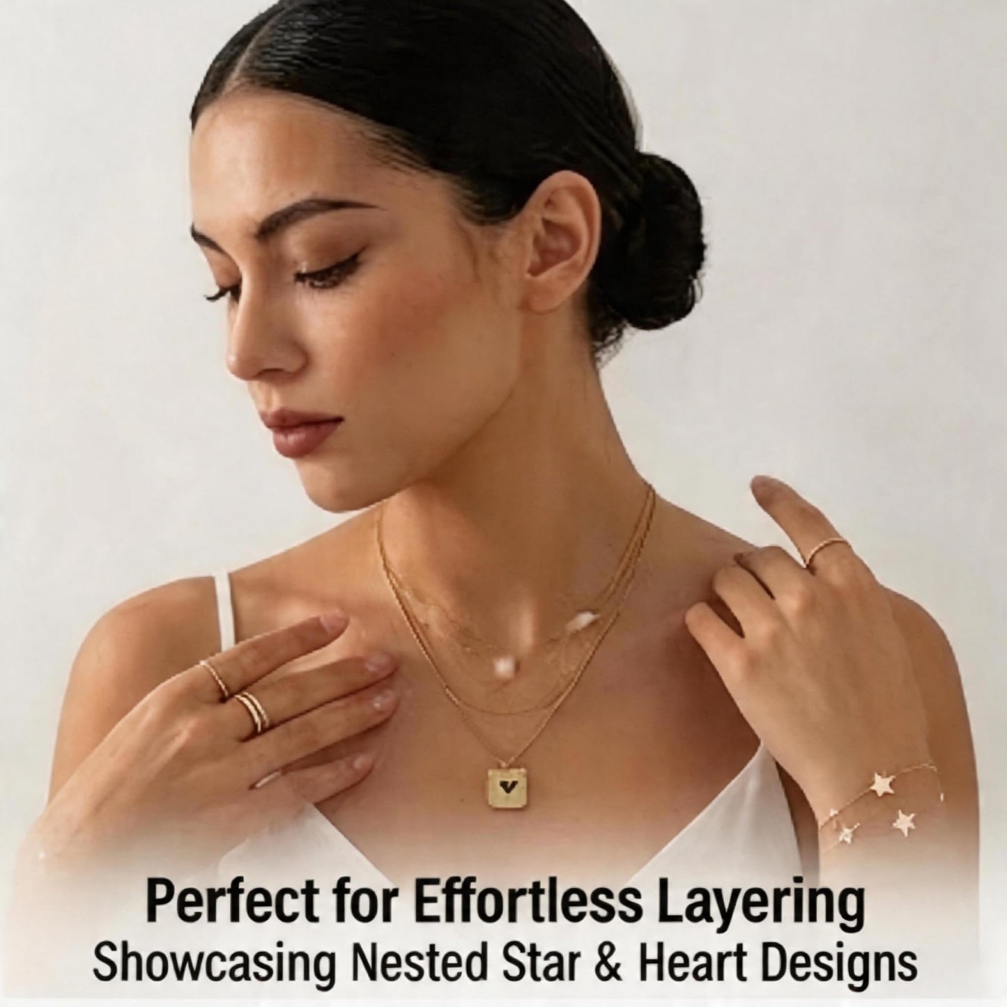 WW DREISEGEL Jewelry Set lifestyle and detail image