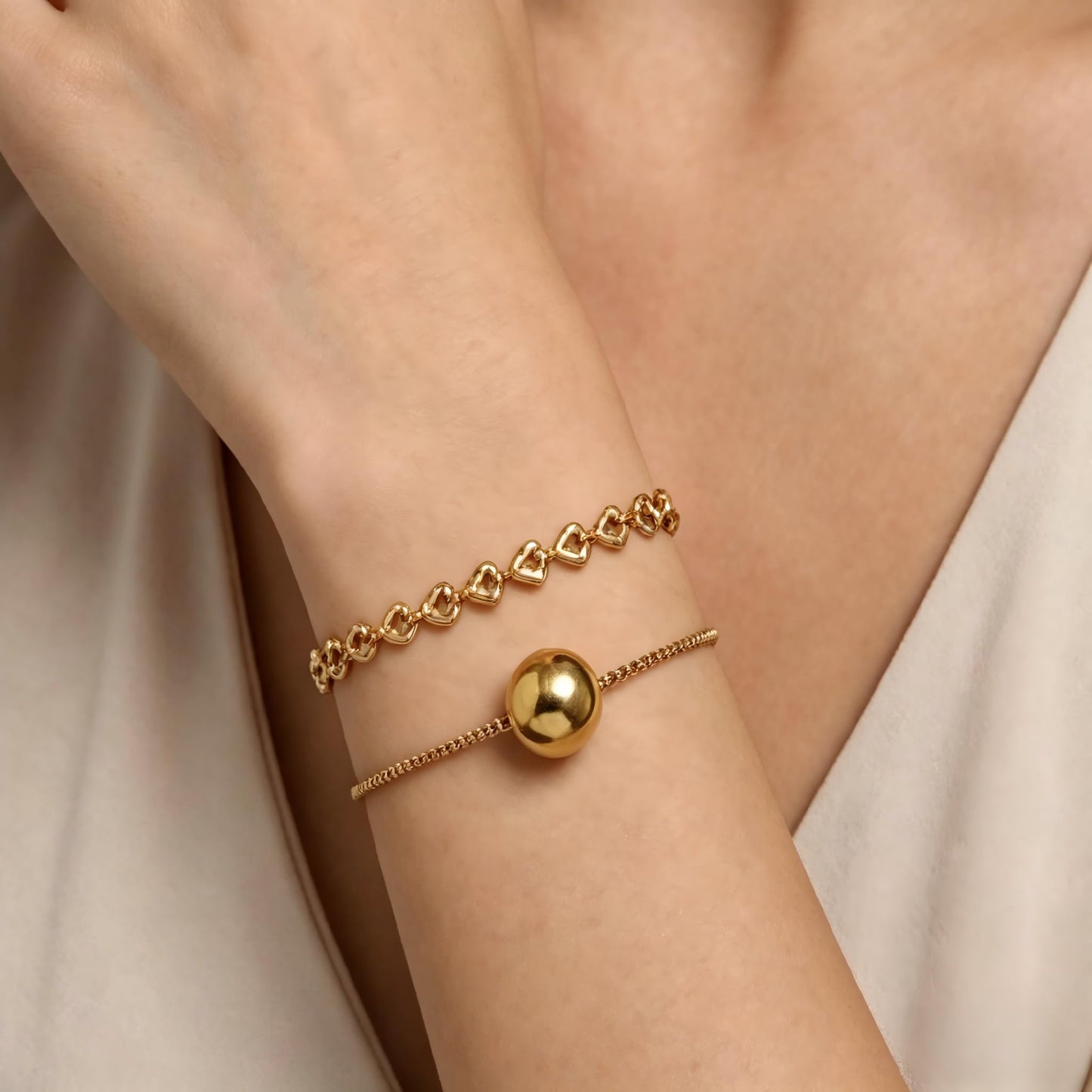 WW DREISEGEL Bracelet Set lifestyle and detail image