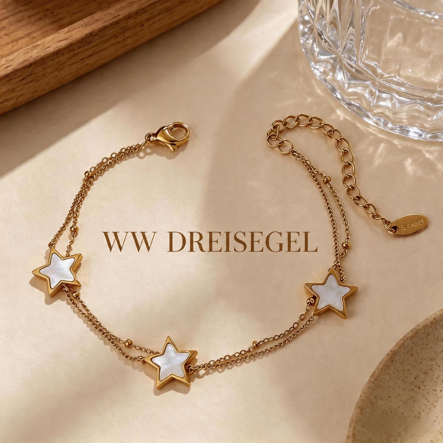 WW DREISEGEL Jewelry Set lifestyle and detail image